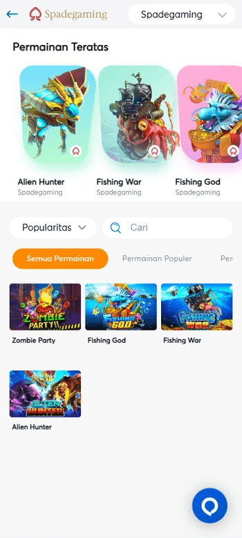 BK8 indonesia spadegaming titles