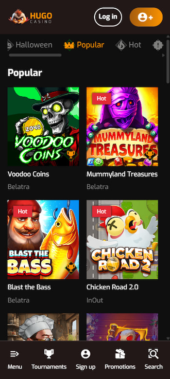 Best welcome bonus for pokie players at Hugo Casino