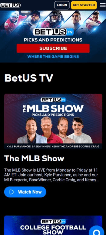 BetUS Picks and Predictions