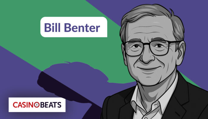 Illustrated portrait of Bill Benter