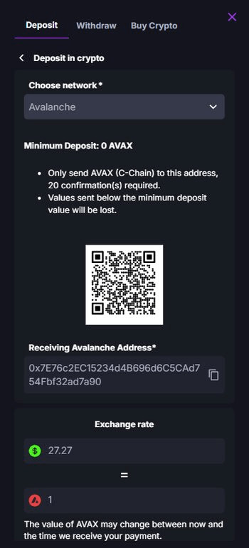 Coin Casino Crypto Deposits