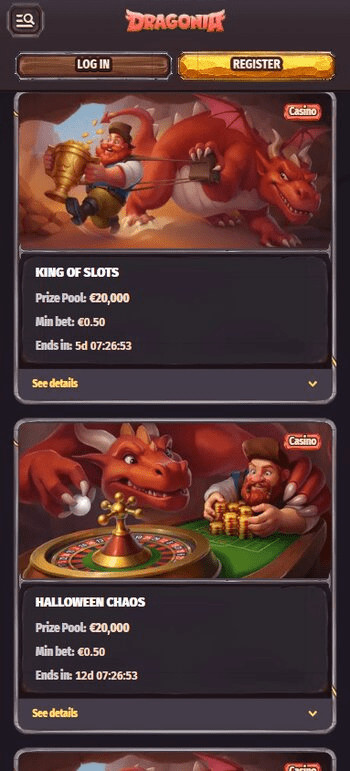 Dragonia tournaments