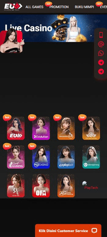 EU9 indonesia live casino