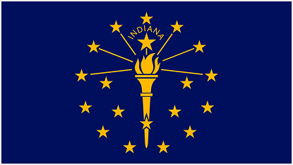 Indiana state flag