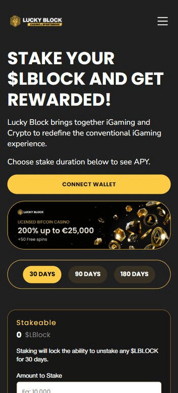 Lucky Block Crypto Payments