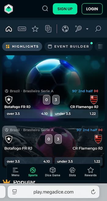 Mega Dice Hong Kong Betting Sites