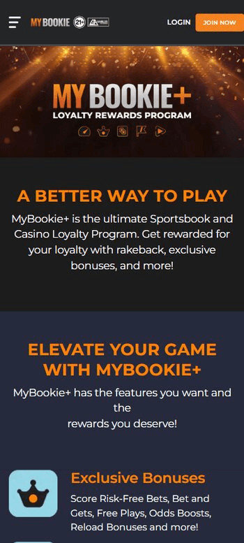 MyBookie Loyalty Rewards Program