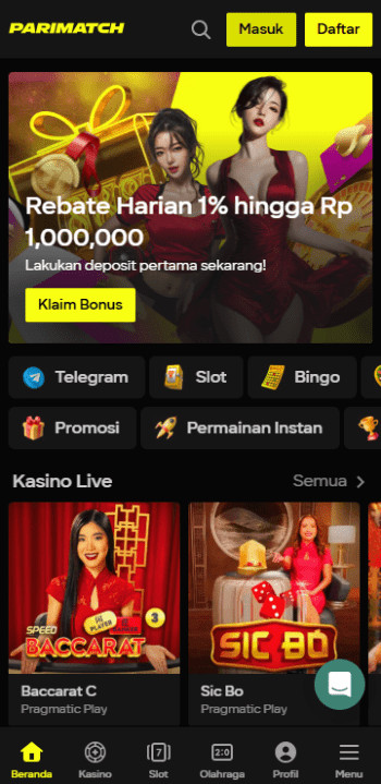 Parimatch indonesia homepage