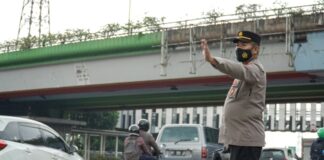 Indonesian police officer