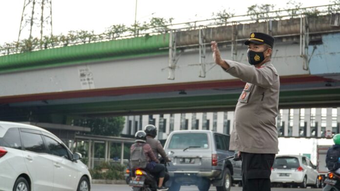 Indonesian police officer