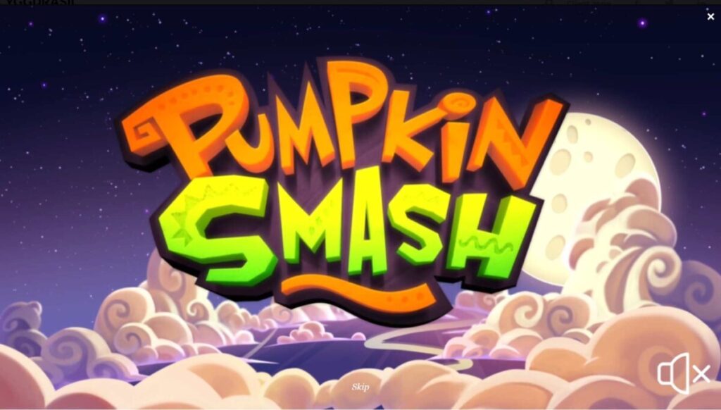 Pumpkin Smash Yggdrasil slot with bright Halloween design and pumpkin bonus feature.