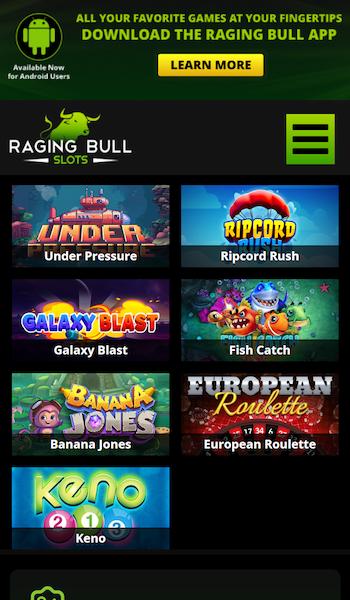 Raging bull games