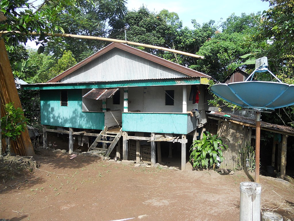 A house in South Sulawesi, Indonesia.