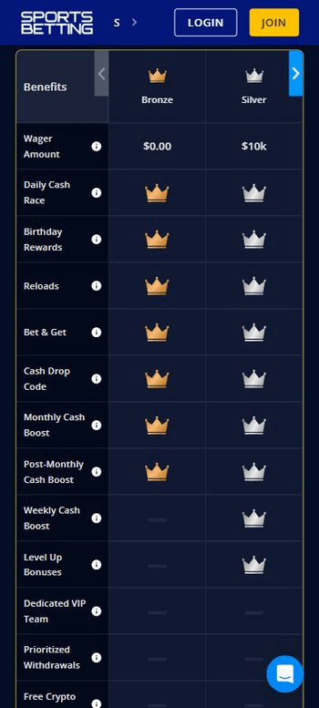 Sportsbetting.ag VIP Program