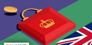 UK Budget 2025: What Does It Mean for UK Gambling? Graphic showing a red briefcase with a crown symbol representing the UK government budget