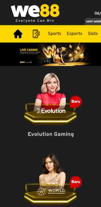 We88 indonesia live casino