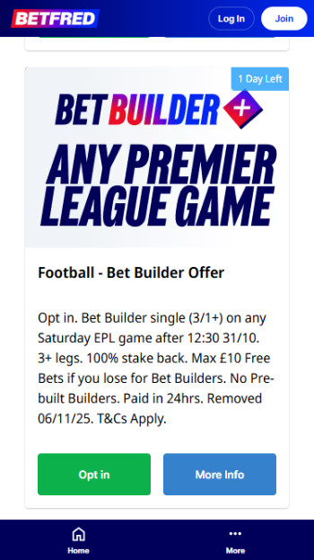 betfred promos