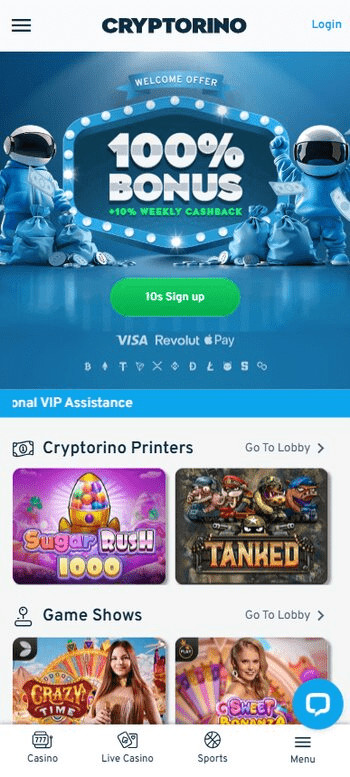 cryptorino homepage banner