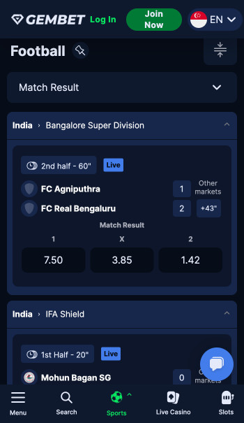 gembet football betting