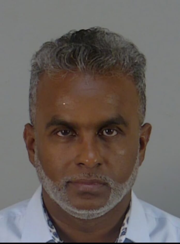 Osceola County Sheriff Gambling Case: Associate Arrested as Trial Nears Mugshot of Krishna Deokaran, associate of suspended Osceola County Sheriff Marcos Lopez, charged with money laundering in an alleged gambling scheme.
