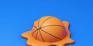 Deflated basketball