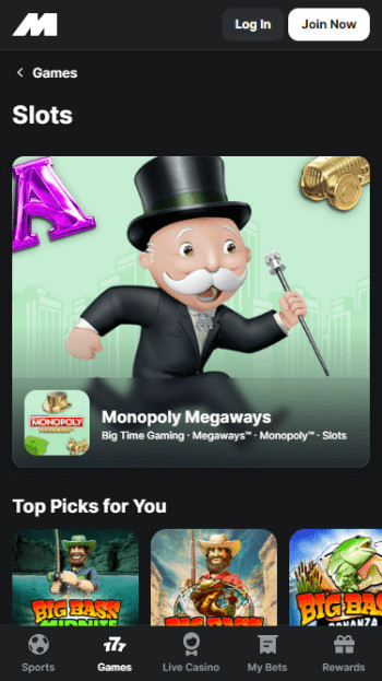 midnite casino slot games