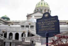 Pennsylvania Senators Unveil Bipartisan Bill to Regulate Skill Games The Pennsylvania State Capitol building in Harrisburg, home to the state legislature.