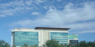 The exterior of Aliante Casino and Hotel in North Las Vegas