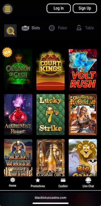 Black Lotus Visa Casinos