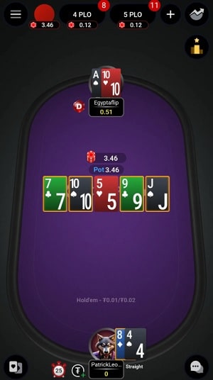 CoinPoker Poker Table