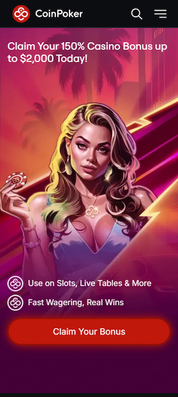 Coinpoker welcome bonus