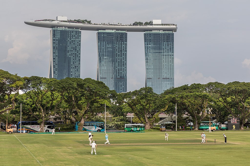 The Marina Bay Sands in Singapore.