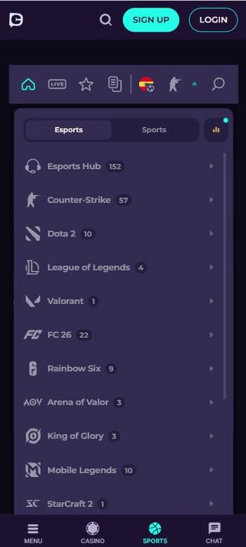 Discasino Sports Betting Options