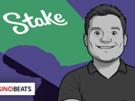 Ed Craven Net Worth and How He Met Bijan Tehrani Illustration of Stake.com founder with company logo in background