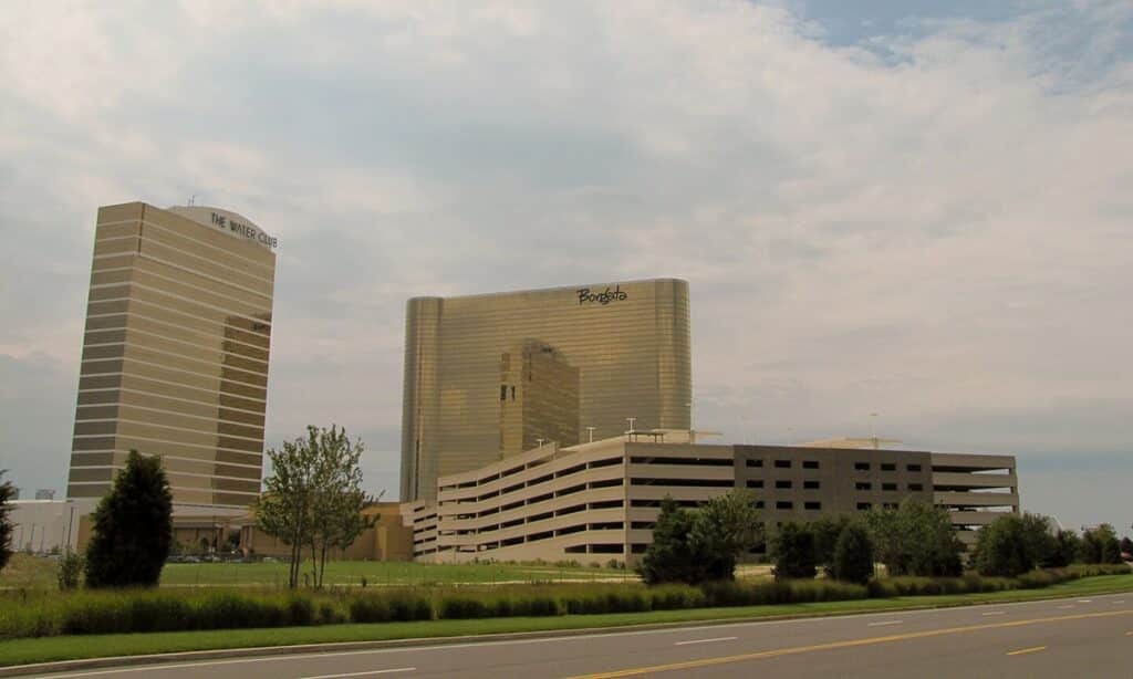 View of the Borgata Hotel Casino & Spa in Atlantic City