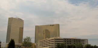View of the Borgata Hotel Casino & Spa in Atlantic City