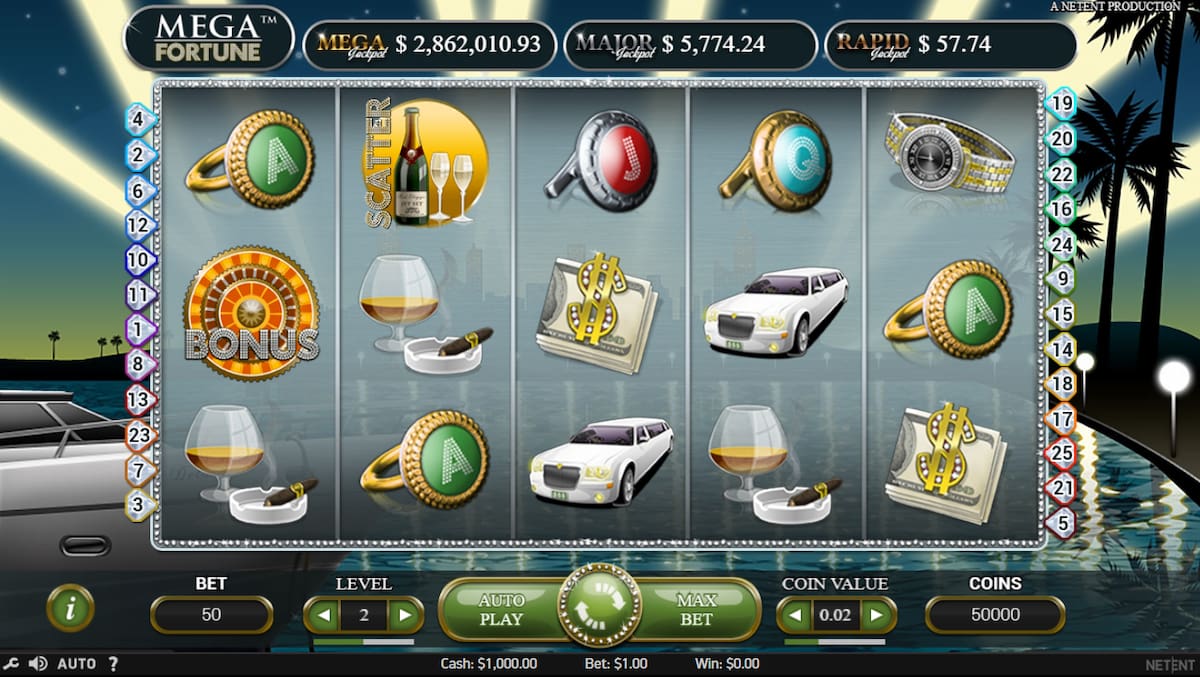 Mega Fortune Progressive Online Slot
