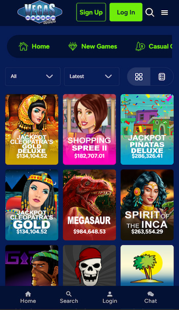 Vegas Slots Online Progressive Jackpots