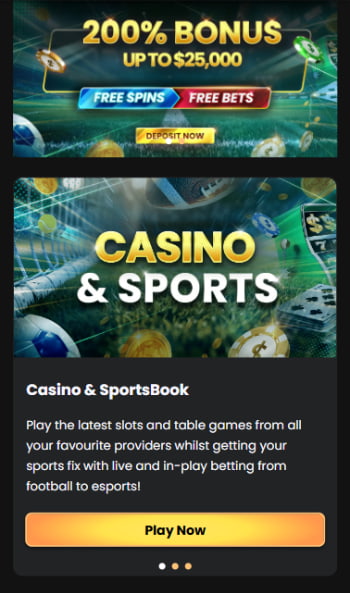 WSM casino homepage