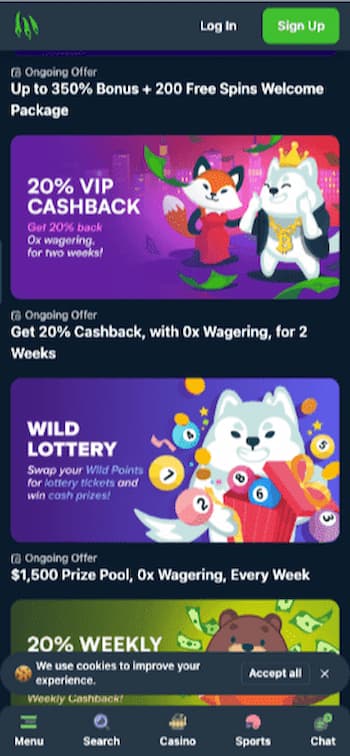 Wild IO Bitcoin Roulette Casinos