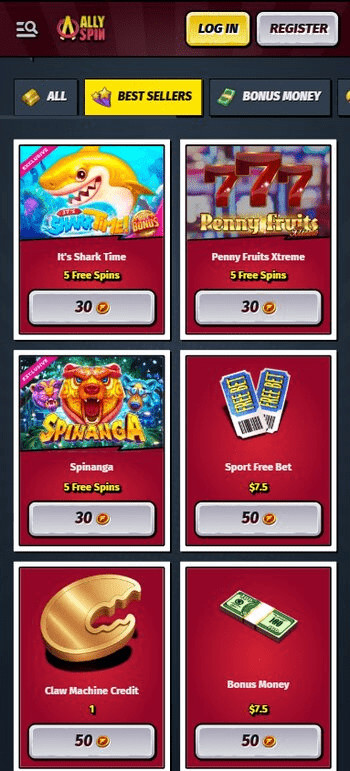 allyspin bestsellers