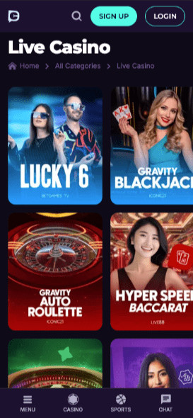 discasino live casino games