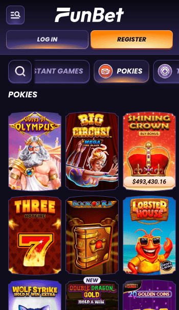 Funbet online pokies