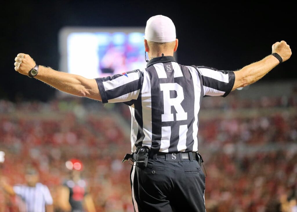 College football referee