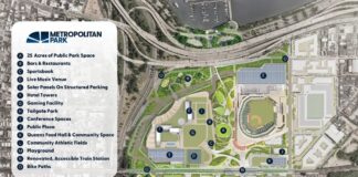 Cohen’s Queens Casino Bid Calms USTA Tensions as NY Regulators Enter Final Stretch Map rendering of the proposed Metropolitan Park casino and entertainment development near Citi Field.