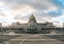 Pennsylvania State Capitol building in Harrisburg