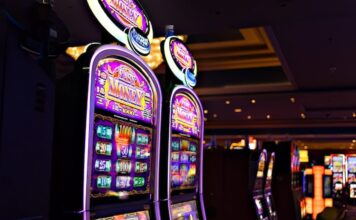 Lucky Louisiana Gambler Lands $1M+ on Penny-Slot Jackpot Row of illuminated slot machines inside a casino.