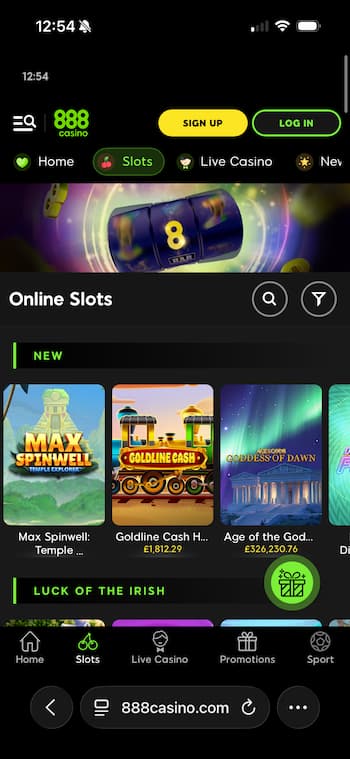 888Casino Slots