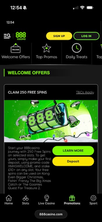 888Casino Promos
