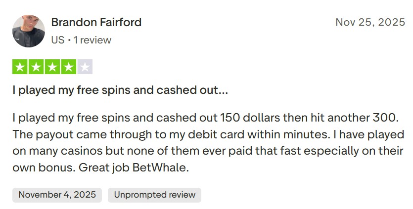 BetWhale Casino Player Review